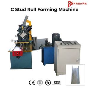 Machine de formage à froid de profilés en acier personnalisable pour système de cloisons sèches, fabricant professionnel de profilés métalliques, approuvé CE - Product Image 2