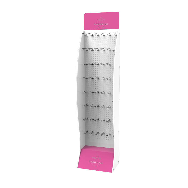 Customizable Floor Standing Mobile Phone Store Headphone Mobile Accessory Display Stand — view 4