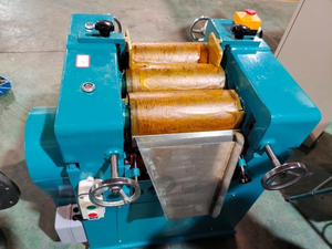 Processus de production optimisé, triple <span class=keywords><strong>broyeur</strong></span> à trois rouleaux, applications multifonctionnelles pour l'encre, la pâte, le plastique, le <span class=keywords><strong>broyeur</strong></span> à rouleaux - Product Image 5