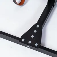 Meuble de contrainte BDSM pour couples, avec support pour dildo AV, menottes, et dispositifs de retenue pour poignets et pieds, pour punitions debout et jeux de soumission