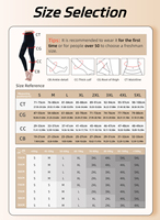 Collants de compression médicaux sans pieds pour femmes, confortables, respirants, antibactériens, à compression 20-30 mmHg, pour l'œdème