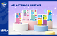 Kit de Espiral para Cuaderno A4 Strange US Monster, Notas Adhesivas Multitamaño, Combinación Personalizada |   Reclutamos Agentes Exclusivos Globales