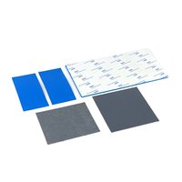 Plaque en silicone thermiquement conductrice, lavable, antidérapante, à haute isolation et dissipation de chaleur, motif végétal, pour CPU, GPU et électronique