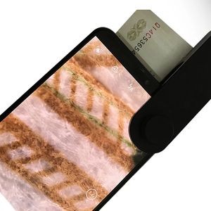 <span class=keywords><strong>iPhone</strong></span> スマートフォン用ユニバーサルマイクロレンズ 400X デジタル携帯電話電子顕微鏡レンズカメラ 皮膚昆虫用 - Product Image 4