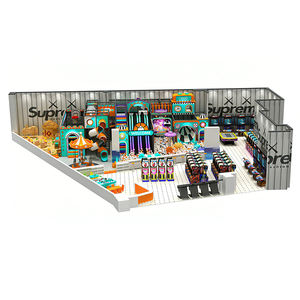 Aire de jeux intérieure commerciale personnalisable et tendance sur le thème des e-sports avec <span class=keywords><strong>piscine</strong></span> à balles et zones de jeux multiples pour les centres de divertissement familial (FEC) - Product Image 1