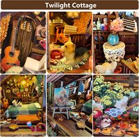 Hamaileon 3D cadeau en bois bricolage modèle artisanat Kits pour adolescents et adultes noël fête des pères cadeau bureau décor pour garçons 14 ans et plus