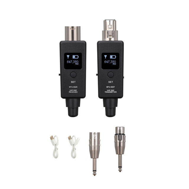 Professional Digital Microphone Systems Wireless Guitar Transmission System for Microphone Guitar Transmitter Receiver