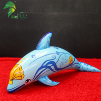Système solaire gonflable géant Blue Dolphin pour la décoration publicitaire d'événement