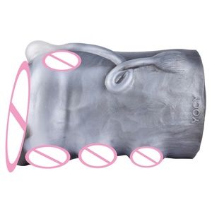 Masturbador Masculino de Silicona Súper Suave y Realista con Forma de Vaca Lechera, Estimulador de Fantasía 2 en 1, Portátil - Product Image 2