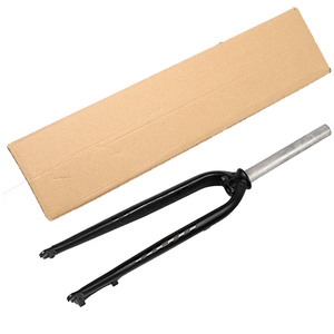 LUTU 26/27.5/<span class=keywords><strong>29</strong></span> "MTB bicicleta <span class=keywords><strong>horquilla</strong></span> rígida bicicleta de montaña horquillas tubo recto aluminio MTB bicicleta 1-1/8" horquillas de freno sin rosca - Product Image 5