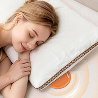 Haut-parleur sans fil à conduction osseuse ultra-mince pour oreiller, avec bruit blanc et étanchéité IPX3 pour un meilleur sommeil