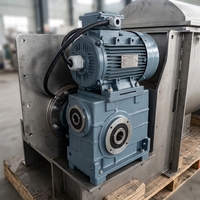 Mélangeur horizontal à ruban en acier inoxydable de 500 kg de capacité pour riz, céréales, flocons d'avoine, épices, farine, sucre – Machine de mélange de qualité alimentaire