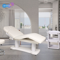 Table de massage électrique de style minimaliste, réglable en hauteur, avec fonction mémoire, pour salon de beauté et soins des cils