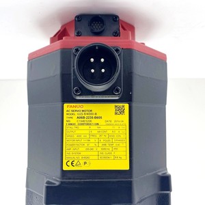มอเตอร์ AC รุ่น Fanuc A06B-2235-B605 A06B2235B605 AiS 8/4000-B ของแท้ แรงบิด 8 นิวตันเมตร ความเร็ว 4000 รอบต่อนาที ใช้ไฟ 90 โวลต์ สำหรับเครื่องจักร - Product Image 6