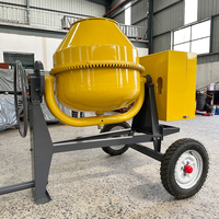 Petit mélangeur de table électrique pour diesel et essence Mélangeur de ciment et de sable Mélangeur électrique de ciment pour béton