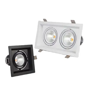 Faretto da incasso a LED quadrato COB da 10w 12w 14w 18w 20w 24w quadrato