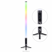 Lampu Pixel Tube LED DMX Nirkabel Bertenaga Baterai 360 Derajat RGB 5-in-1 untuk Sewa Acara Pernikahan