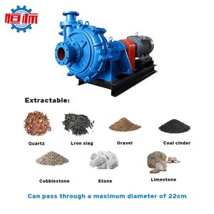 Горизонтальный насос всасывания песка автоматический дноуглубительный насос для речного дна и насос для всасывания песка - Product Image 2