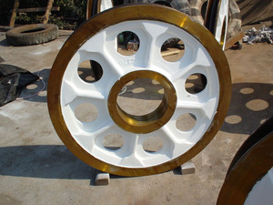 Шкив клиновой, двухканавочный стальной шкив ГРМ, настраиваемый под заказ (OEM) - Product Image 4