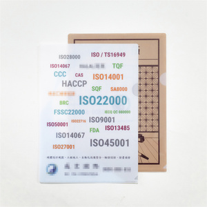 Nhà máy trực tiếp tùy chỉnh trang trí trình bày thư mục tập tin giấy Organiser với chấp nhận được logo dịch vụ in ấn - Product Image 5