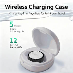 Bague connectée F56D <span class=keywords><strong>pour</strong></span> hommes et femmes, suivi de <span class=keywords><strong>la</strong></span> santé, fréquence cardiaque, tension <span class=keywords><strong>artérielle</strong></span>, contrôle par application, suivi du sommeil, Android, magnétique - Product Image 6