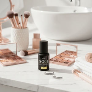 Pegamento para Extensión de Pestañas en Gel Sin Hidroquinona, Resistente al Agua, Secado Rápido, Retención de 6 a 7 Semanas, Alta Humedad - Product Image 1