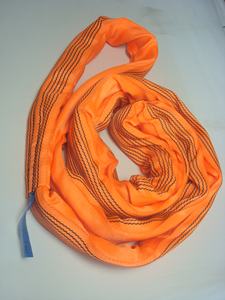 10tラウンドウェビングベルトスリング100% ポリエステルリフティング機器 - Product Image 3