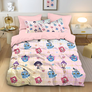 Juego de Ropa de Cama con Estampado 3D de Chicas Demonio, 3 Piezas, Suave, Agradable al Tacto, Lavable y Duradero - Product Image 3