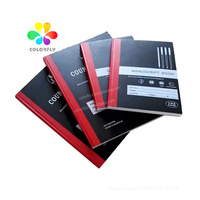 Carnets de comptoir A4 à reliure cousue à prix abordable, 2, 3, 4 quires, 192, 288 pages