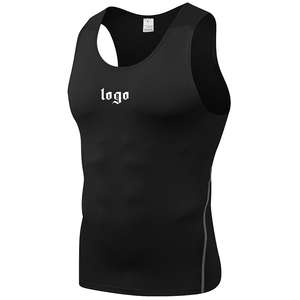 <span class=keywords><strong>Canotta</strong></span> da <span class=keywords><strong>Uomo</strong></span> a Compressione ad Asciugatura Rapida per Corsa, Palestra e Allenamento Sportivo, con Stampa in Silicone, Disponibile - Product Image 5