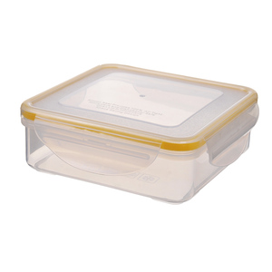 600ml Bpa Free Plastic Take Out Sandwich Toast <strong>Breakfast</strong> Food Storage <strong>Container</strong> with Airtight Lid Food Box - Product Image 2