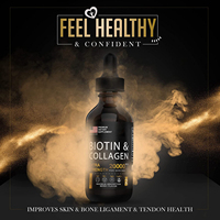 Complément alimentaire naturel à base d'étain liquide et de collagène pour une meilleure absorption, favorisant une peau saine et des ongles forts
