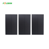Panel Surya PERC Tahan Air untuk Speaker Kolam Renang, Tahan Lama, Efisiensi Tinggi, Komponen PV Mini 5V