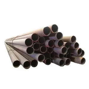Good Price ERW Iron Pipe 14 inch 28 inch 6 Meter Welded Low Carbon Steel Pipe Round Erw Black Carbon Steel Pipe