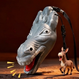 Juguete Divertido para Aliviar el Estrés, Simulación Realista de Animal, Silbato de Burro - Product Image 6
