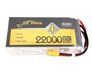 Batería Lipo Tattu 22000MAH 6S 16000mAh 6S 22.8V 25C UAV HV con Conector XT90S para Drones Agrícolas - Product Image 2
