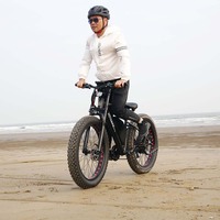 Vélo électrique puissant de 26 pouces A7AT26 vélo électrique Fatbike de montagne de poche à grande vitesse de 60 mph Ebike longue portée 26 ''* 4 60V 1000W 2000W gros vélo
