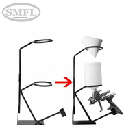 Support de pistolet à peinture SMFL avec support de peinture en poudre, ensemble de support de pulvérisation