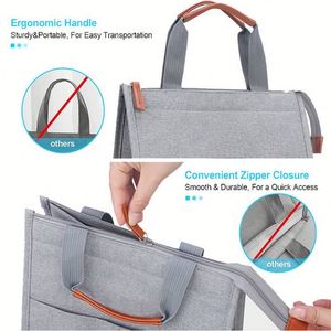 Large Capacity Cooler Picnic Bag Custom Logo Portable Ice Cream Cooler Bag Insulated Picnic Cooler Tote Bag - Product Image 2