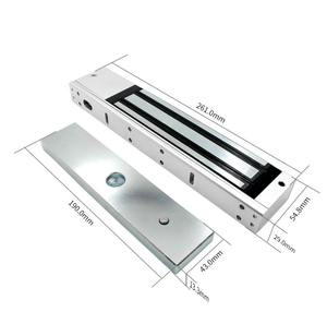 Kunci magnetik elektrik, Kit sistem kontrol akses kartu RFID + tombol Keluar + tombol Keluar + tombol FRID logam 180KG/280KG + 125khz/13.56mhz - Product Image 5