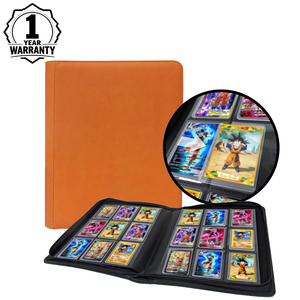 Vente en gros : Classeur de rangement pour cartes à collectionner double face, avec 9 pochettes pour Toploaders 360 3x4 pouces, pour cartes PKM, TCG et de sport - Product Image 1