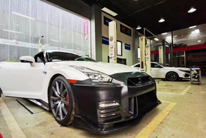 Diffuseurs de pare-chocs avant et arrière de haute qualité, vente directe d'usine pour <span class=keywords><strong>GTR</strong></span> R35 - Product Image 3