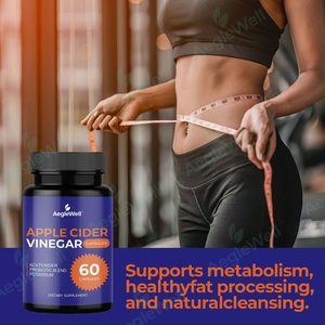 AegleWell Complément alimentaire de marque privée vinaigre de pomme perte de poids en vrac vinaigre de cidre capsules - Product Image 5