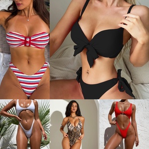 Bikinis Transparentes de Doble Cara en Oferta, Bikini Sexy para Mujer, Traje de Baño de <span class=keywords><strong>Talla</strong></span> <span class=keywords><strong>Grande</strong></span>, Bikini Personalizado - Product Image 5