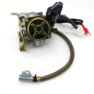 Kit de remplacement de carburateur, filtre à air et collecteur d'admission pour moteur de <span class=keywords><strong>scooter</strong></span>, VTT, cyclomoteur, kart GY6 50/49CC 4 temps (inclut le carburant) - Product Image 3