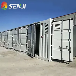 20FT 40FT Energie speicher behälter Solar batterie Energie speichers ystem 1 Megawatt 2mwh 5mwh Hersteller