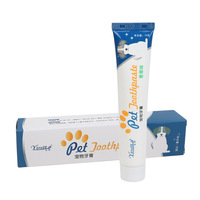 Kit de soins dentaires pour chiens et chats - Ensemble brosse à dents et dentifrice avec brosses à dents jetables de type doigt pour une haleine fraîche