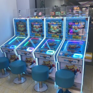 Máquina de Juego de Pinball de Madera Arcade, Control con Joystick, Funciona con Monedas, para Niños Menores de 3 Años, Centros de Juego - Product Image 1