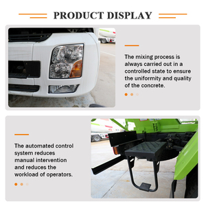 Fabricante Oficial DONGFENG KINGRUN 6M3, Mezcladora de Concreto Móvil Nueva para Construcción, 4x2, Motor de Alto Momento de Carga - Product Image 6