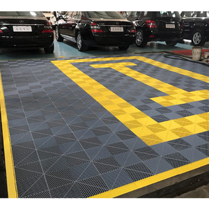 PP Plastic Car Wash Splicing <b>Grid</b> Grille Interlocking Garage Floor <b>System</b> - Product Image 3
